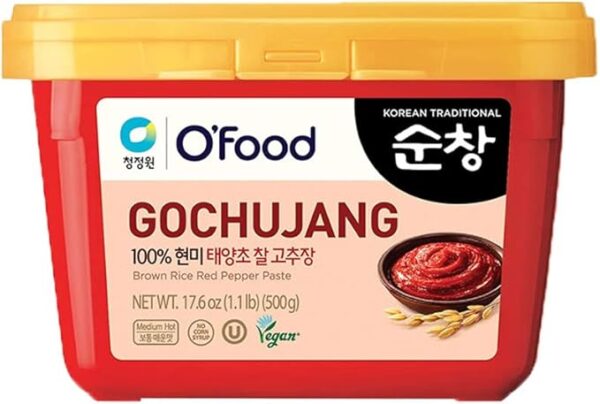 Pâte de Piment Rouge au Riz Complet 500g